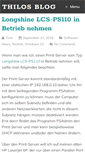 Mobile Screenshot of blog.thilo-langbein.de